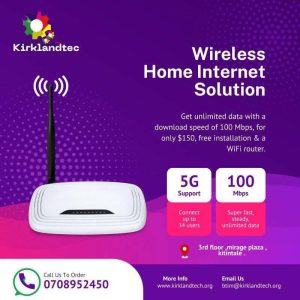 Wireless Home Internet Solution