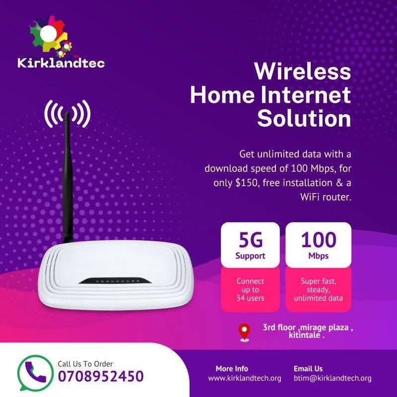 Wireless Home Internet Solution
